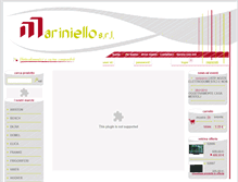 Tablet Screenshot of mariniellosrl.com